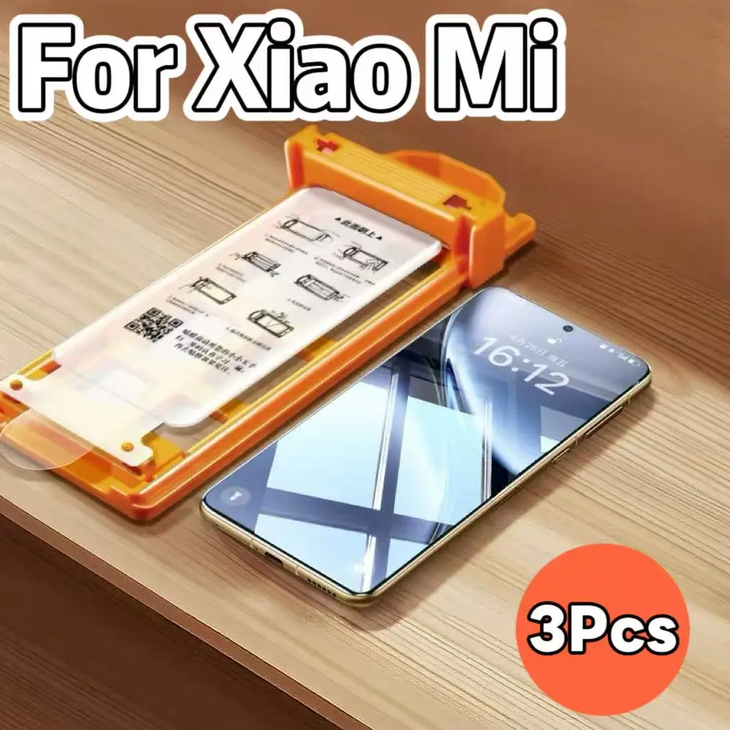 

3Pcs Ceramic Film Screen Protector for XIAO MI 15 Ultra Mi14 Ultra 15S pro 14 15 pro Ultra - Dust-Free Easy Not Tempered Glass