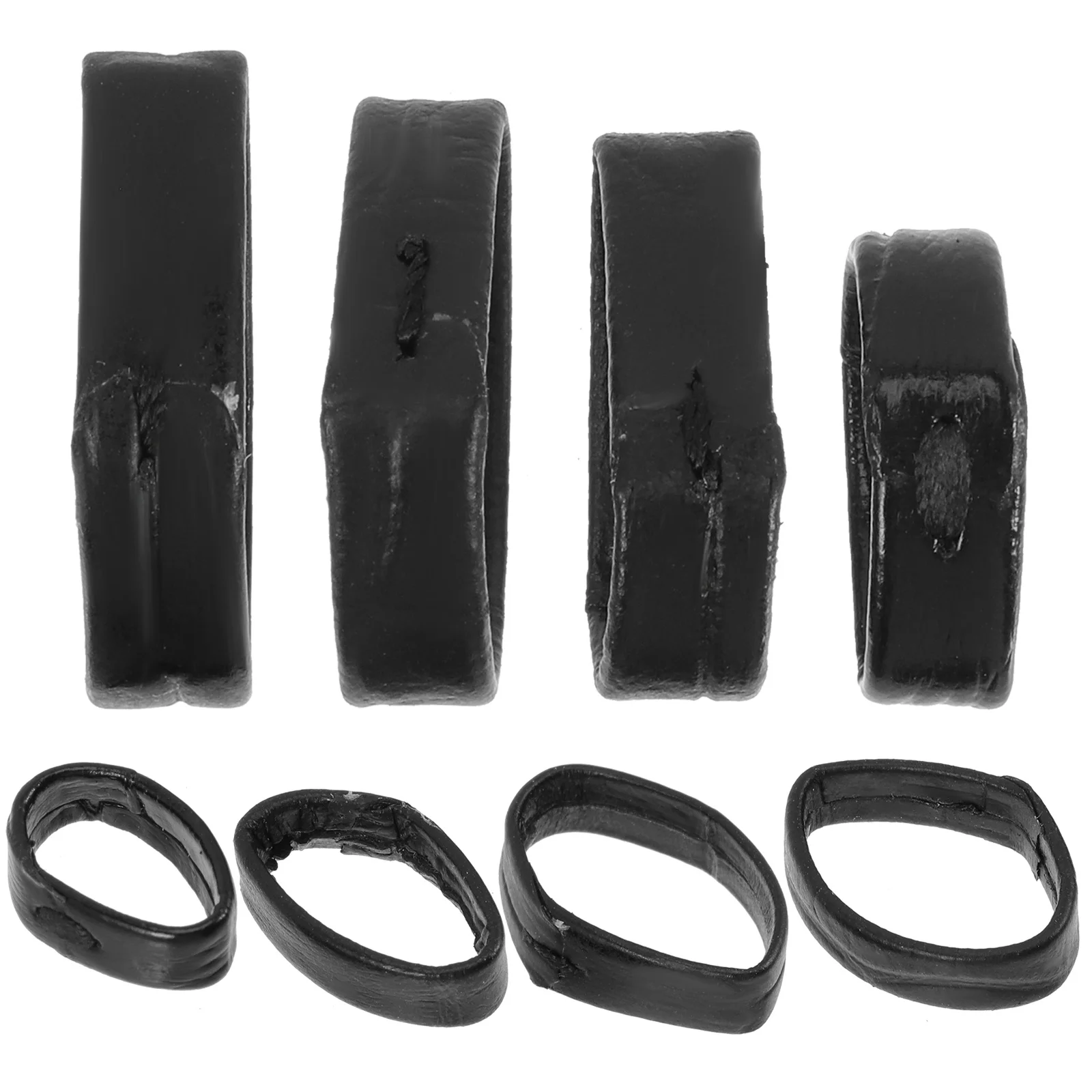 

8Pcs Professional Watch Strap Retainer Durable Hoops Replaceable Bands Rings Smooth Texture