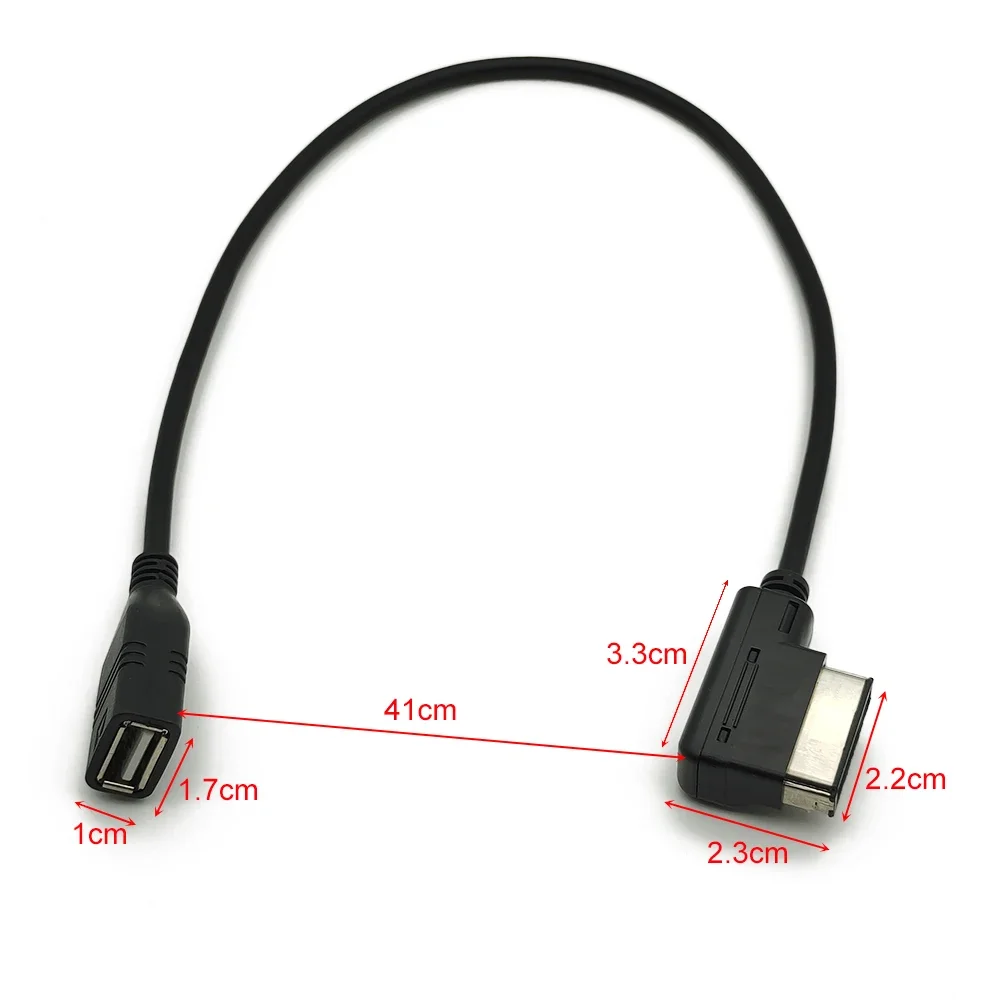 Car media interface AMI MMI USB AUX cable music adapter for Audi A3 8V S3 A4 B6 B7 B8 A6 C6 C7 Q5 Q7 for VW Golf 6 Passat B6