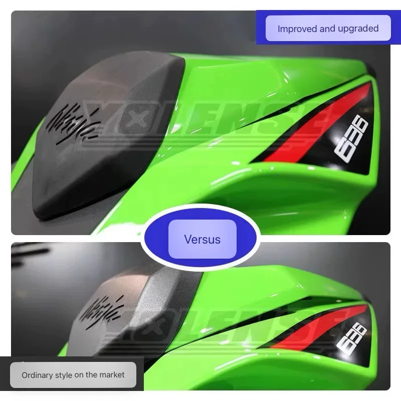 

motorcycle Pillion Rear Seat Cover Cowl Solo Cowl Rear Fairing For Kawasaki Ninja ZX6R ZX-6R 636 2019 2020 2021 2022 2023 2024