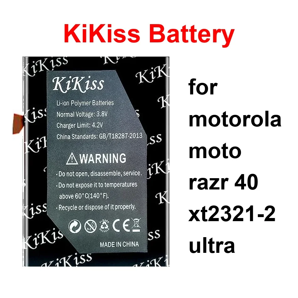 

Аккумулятор для мобильного телефона PM29 PM08 + 1200-3300 мАч для Motorola Moto Razr 40 XT2321-2 Ultra