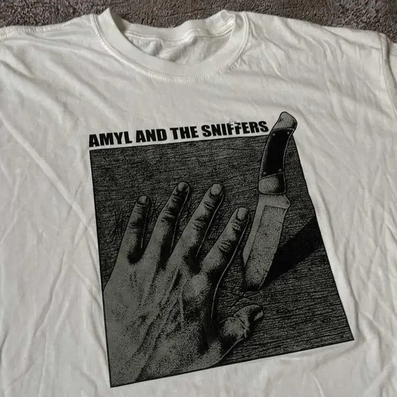 Vintage The Sniffers Knife T Shirt Cotton Tee All Size S 5Xl El942