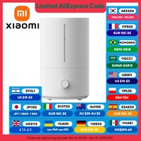 XIAOMI MIJIA Humidifier2 4L Mist Air Diffuser Aromatherapy Humidifiers Diffuser Silver Ion Antibacterial Air Humidifier For Home