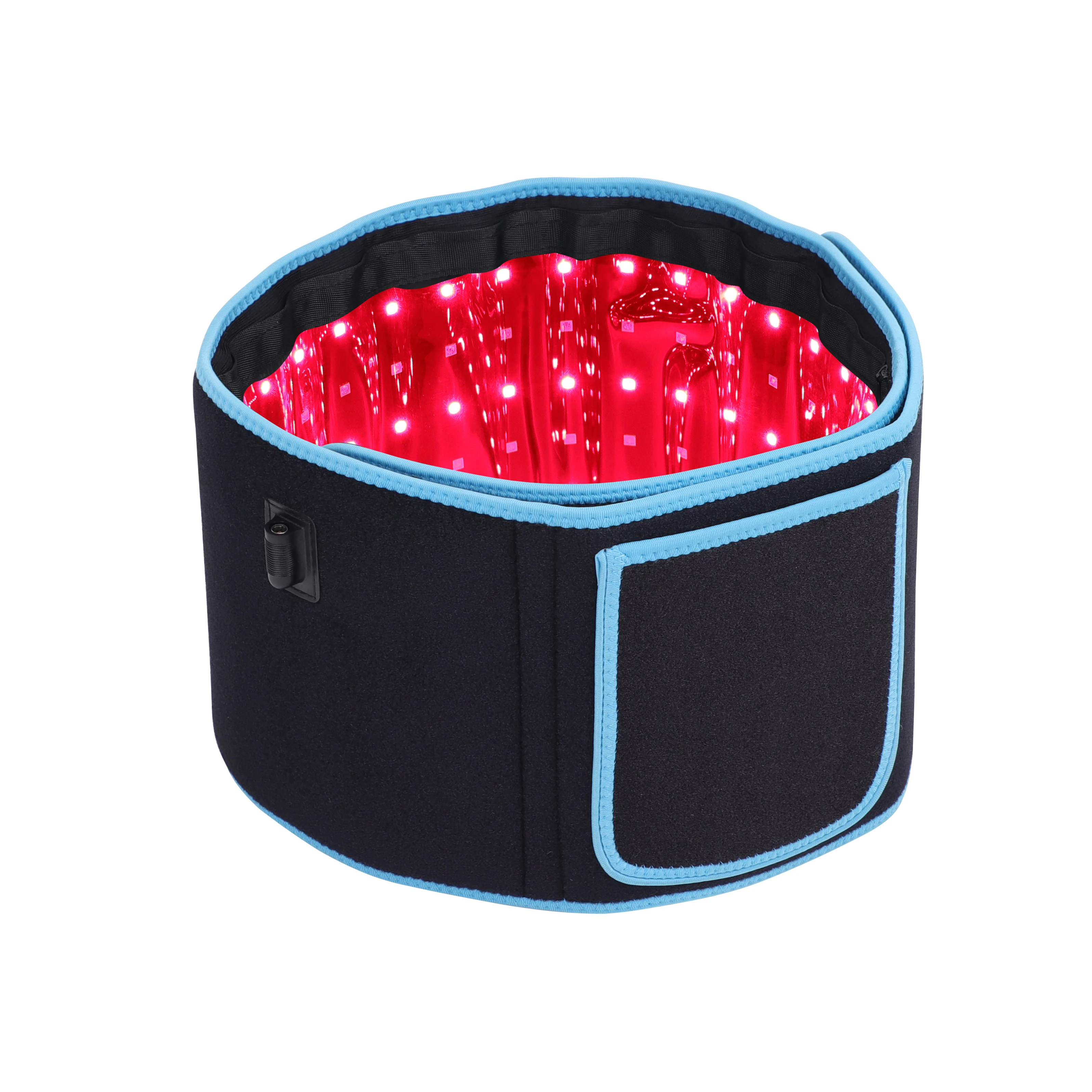 Red Light Heating Waist Belt 660Nm 850Nm Infrared LED Therapy For Home Use-in cludeUSB