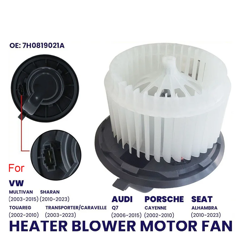 

HEATER BLOWER MOTOR FAN FOR AUDI Q7 PORSCHE CAYENNE VW TRANSPORTER CARAVELLE