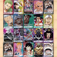 Anime Proxy Card One Piece Oden Zoro Smoker Robin OPCG English Version Toys Christmas Gift High Quality Collection Cards