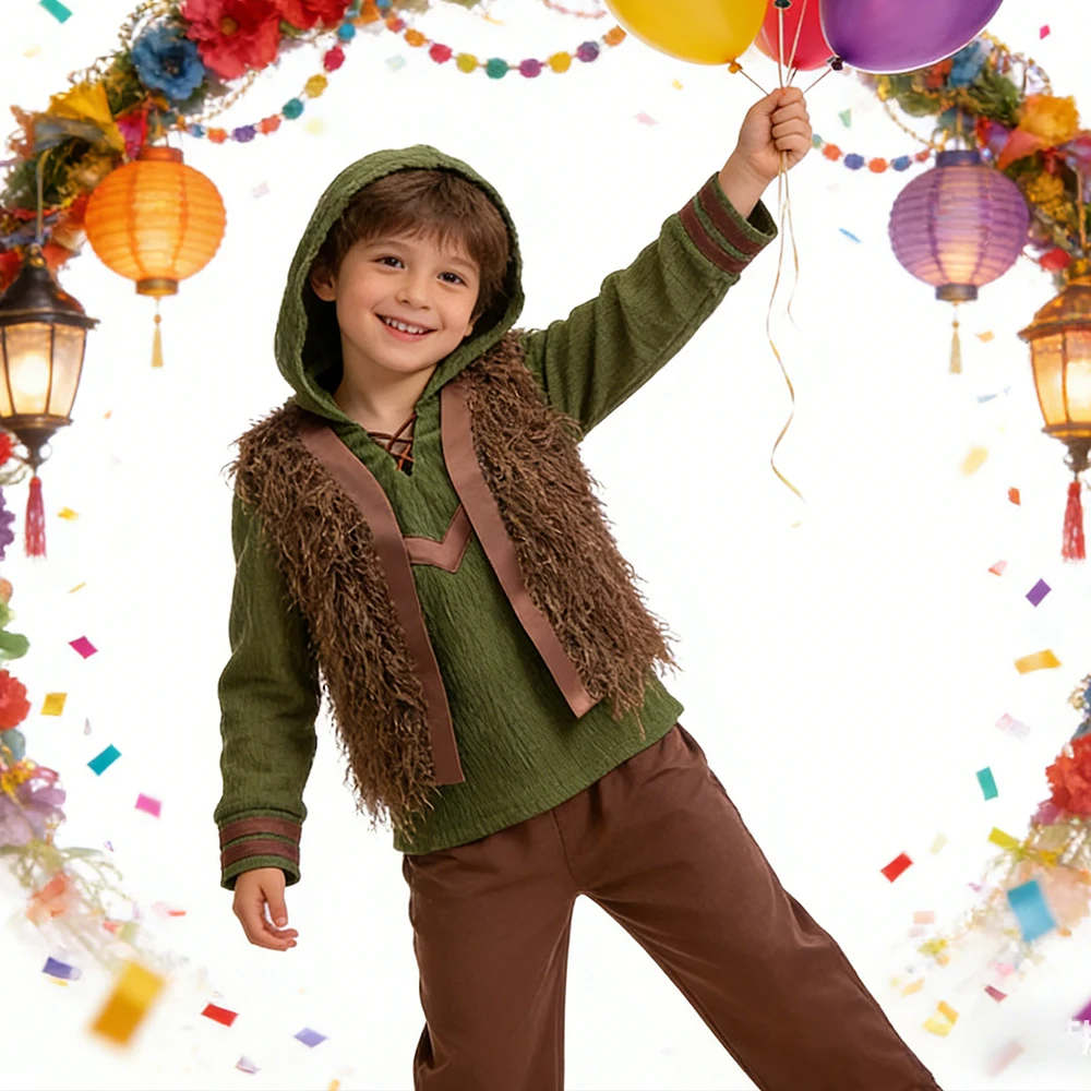 

Наборы из 3 предметов для детей, костюмы для косплея из фильма «Дракон, Taming Master», детские карнавальные наряды для мальчиков, костюм на день рождения