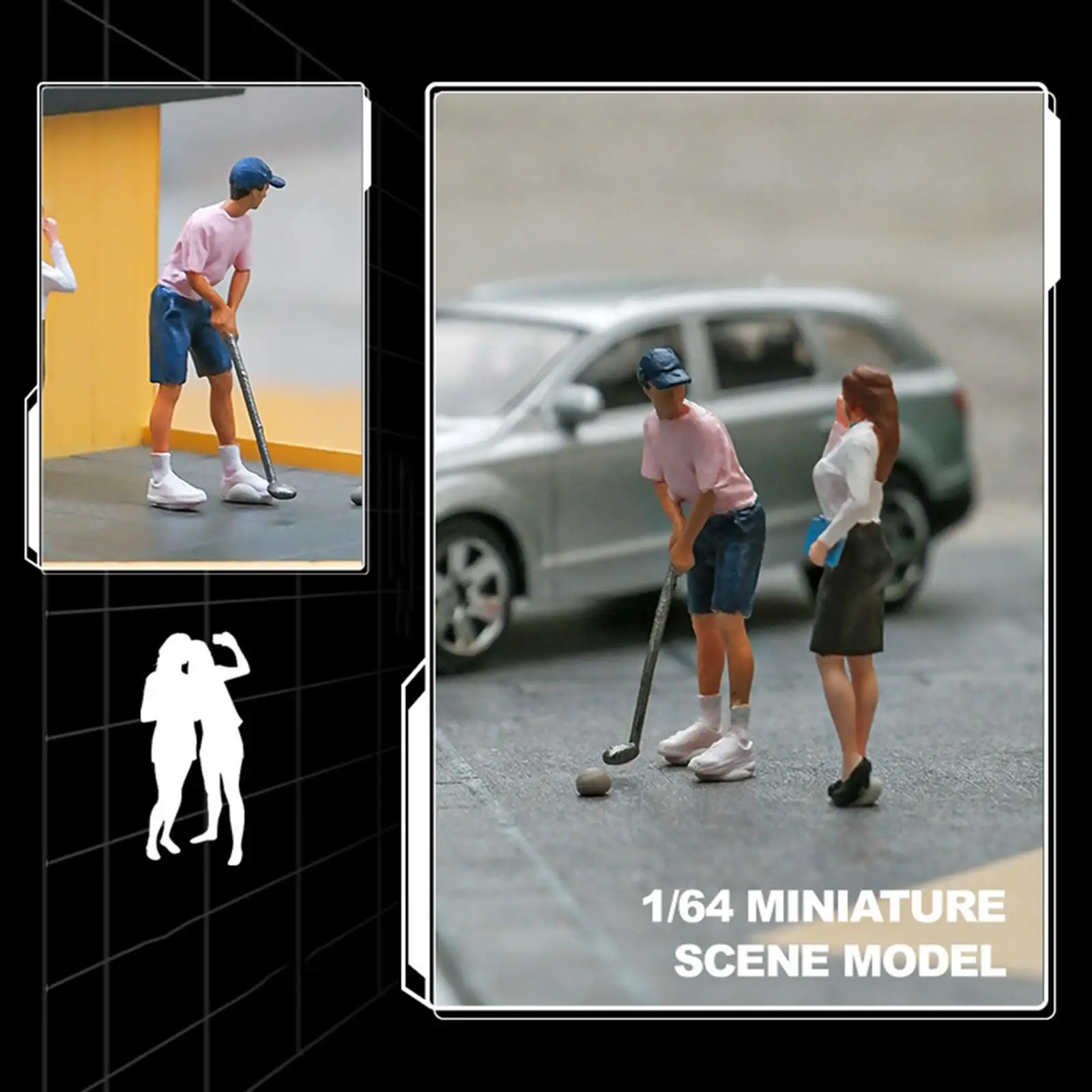 

Фигурка людей в масштабе 1/64, миниатюра женщины-секретаря для сцены своими руками