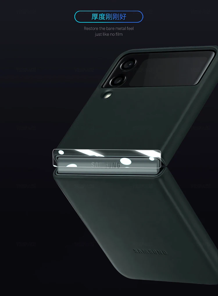Vorder- und Rückseite Mattierte Hydrogel-Folie für Samsung Galaxy Z Flip 8 7 FE 6 5 4 3 HD Klare Weiche Displayschutzfolie Anti-Fingerabdruck – Detail 18