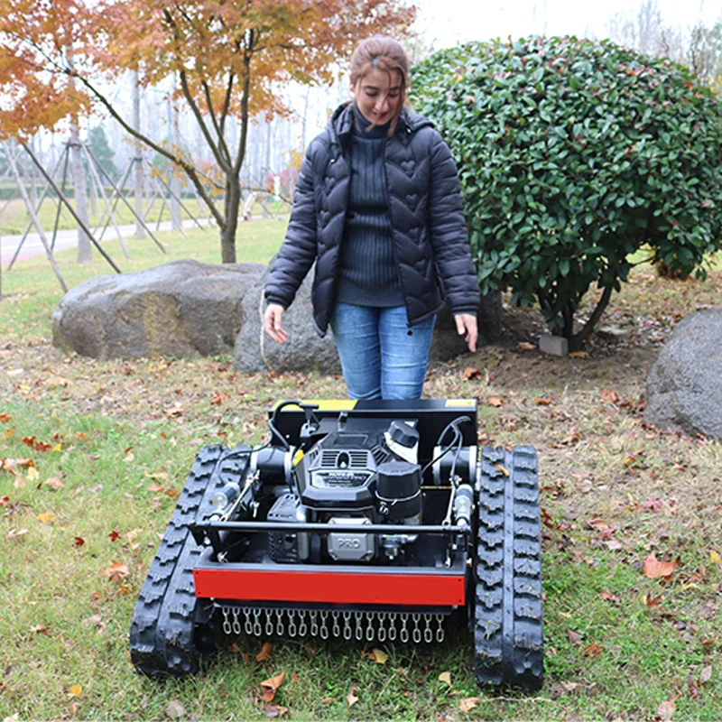 Safety Auto-Stop Blade Rc Lawn Mower to Drive High-performance Household Lawnmowers Clearance Easy to Operate Grass Mowing Robot