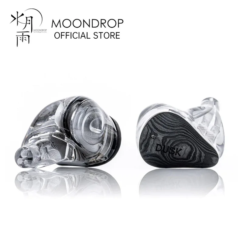 MOONDROP x Crinacle DUSK 2DD+2BA+2Planar In-ear Headphone with 0.78 2pin Cable Earphone 3.5mm/USB-C Plug