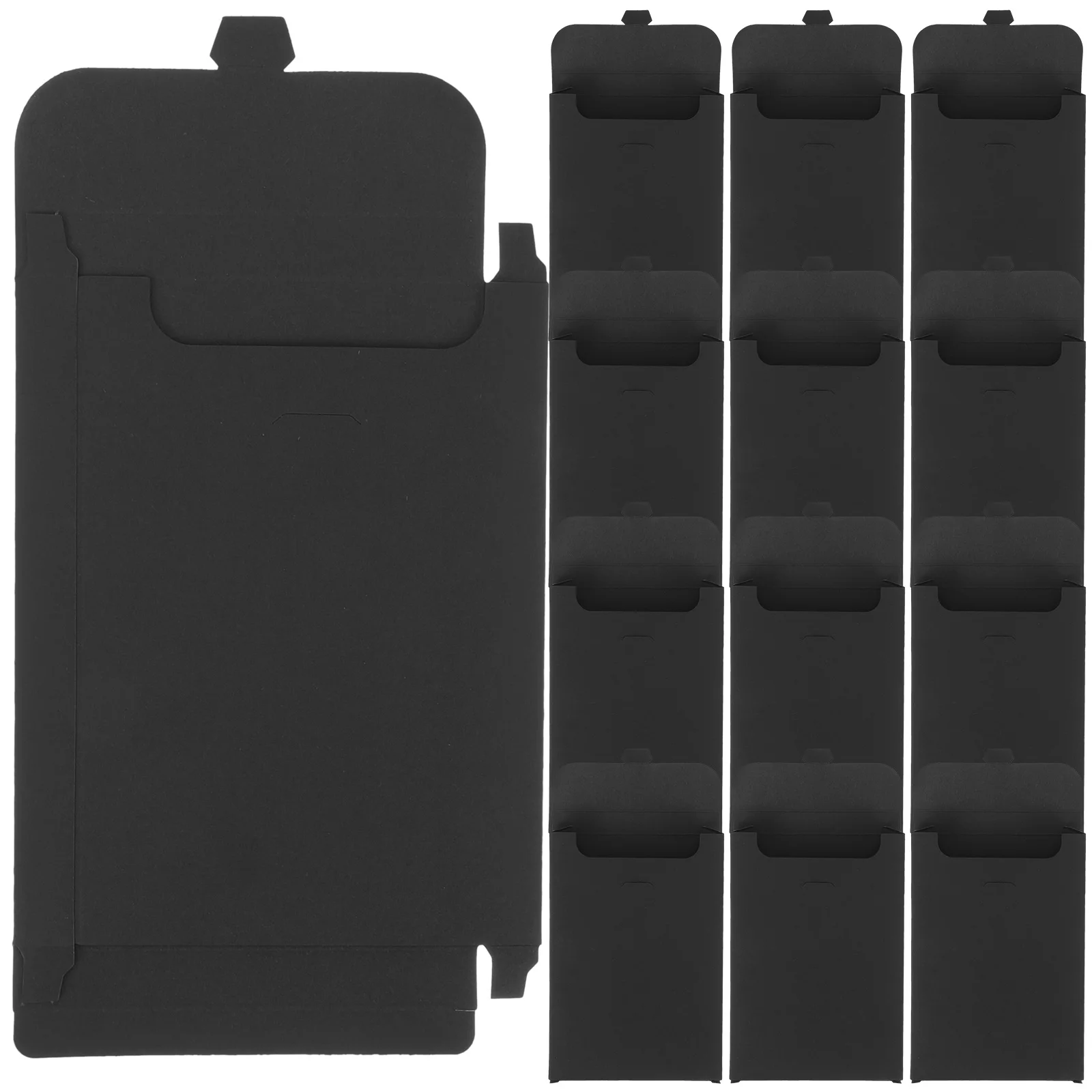 20pcs Kraft Paper Postcard Box Postcard Holder Box Postcard Packing Box postcard container kraft paper envelop box