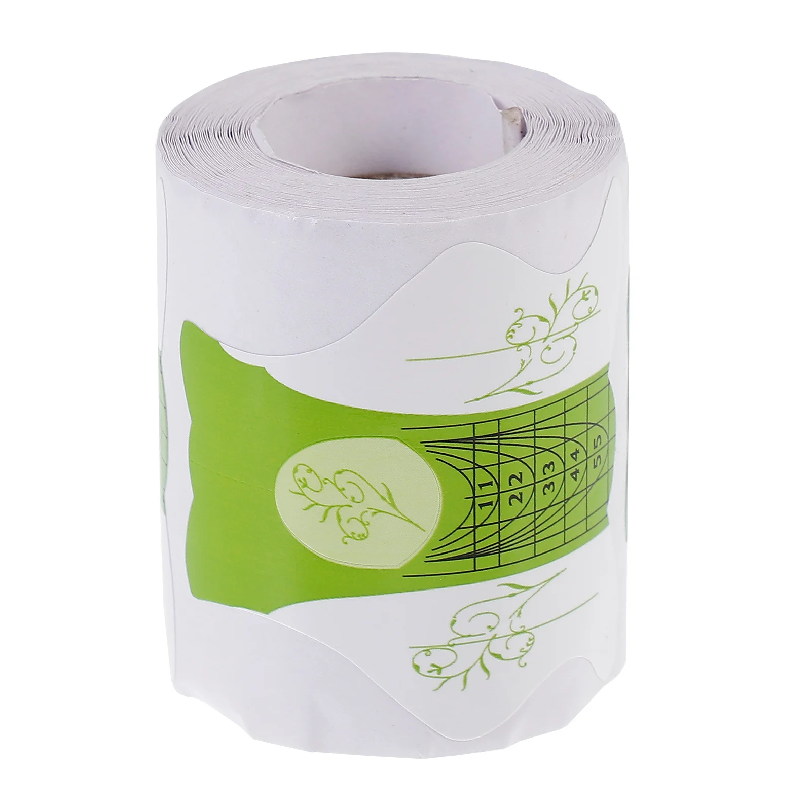 100Pcs Nail Form Guide Stickers Accurate Grid Line Manicure Tool Acrylic Uv Gel Nail Art Extension Manicure Guide Stickers