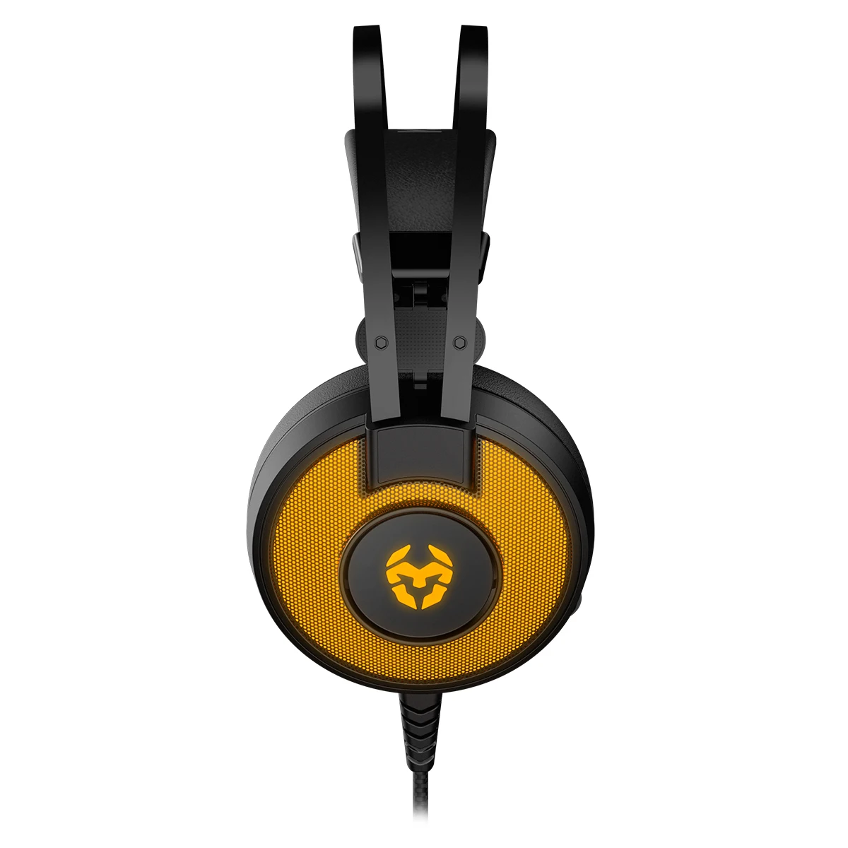 KROM KAYLE-cuffie da gioco con microfono, RGB flow 7 colori, audio virtuale 7.1, altoparlanti da 50mm, USB,PS4, PS5 e PC, nero