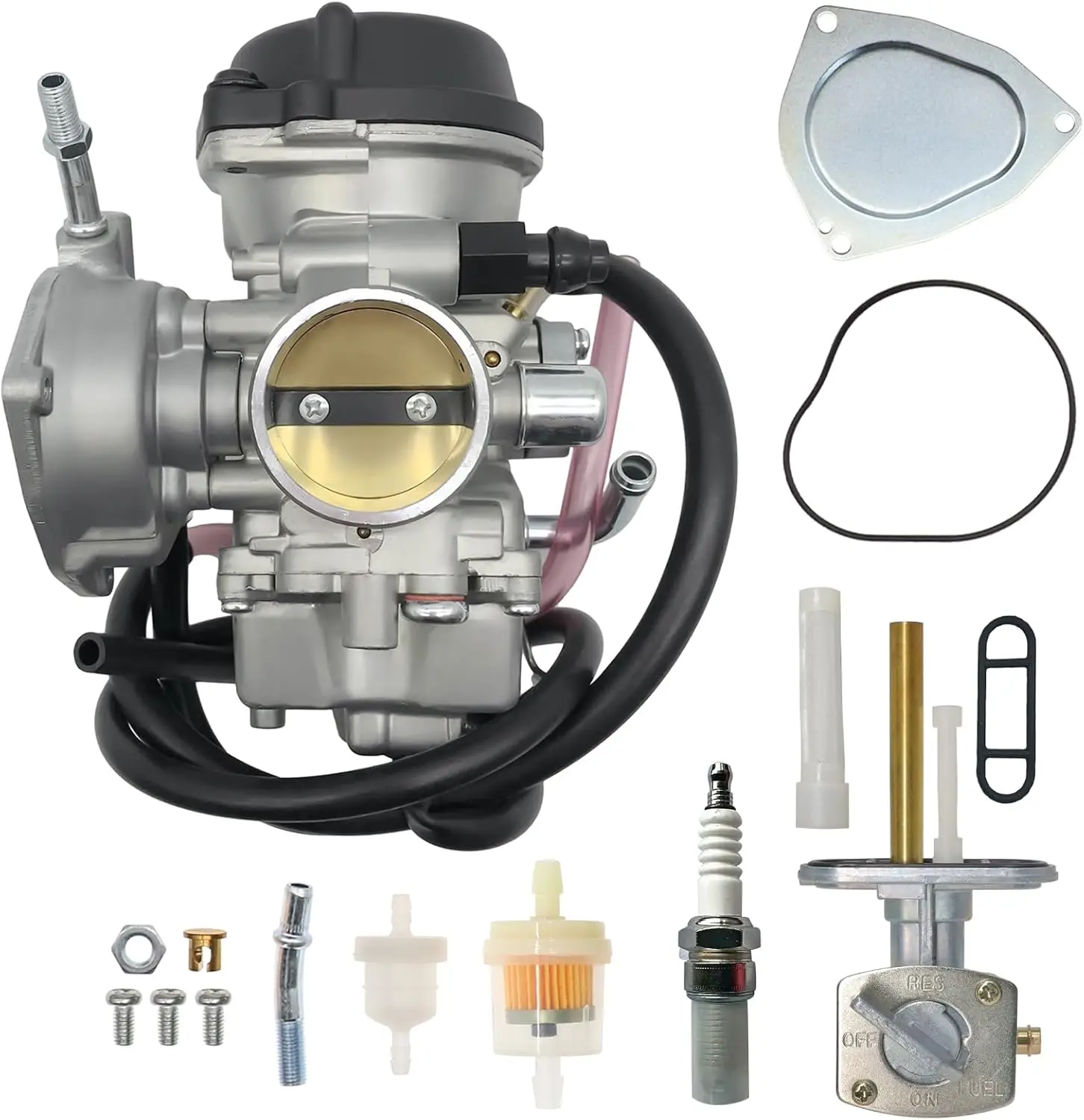 Carburador para Yamaha Raptor 350, Carburador YFM350 YFM 350 2004 2005 2006 2007-2013, Carburador Nuevo
