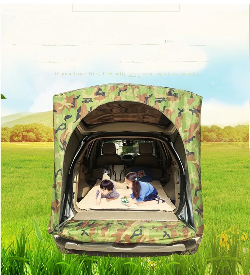 Rear Trunk Extension Tent Breathable and Mosquito Rainproof and Waterproof Self Driving and Parent-child Travel Multi-fuction