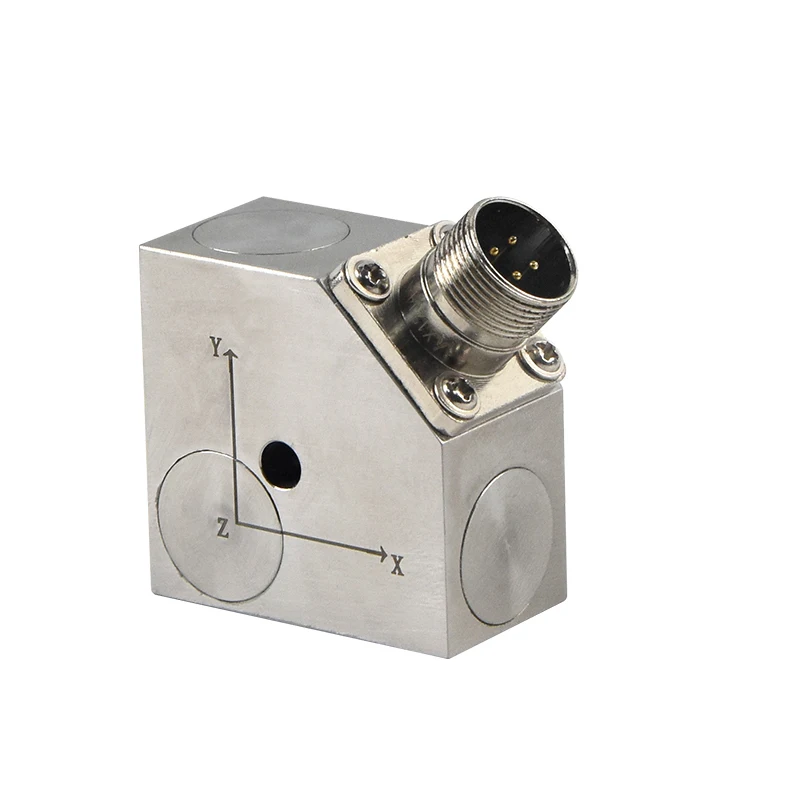 BYDE30001C مقياس التسارع الكهرضغطية ثلاثي المحاور عالي الدقة قوي مضاد للتدخل حساسية عالية 5000 فولت/جم نطاق ± 1 جرام