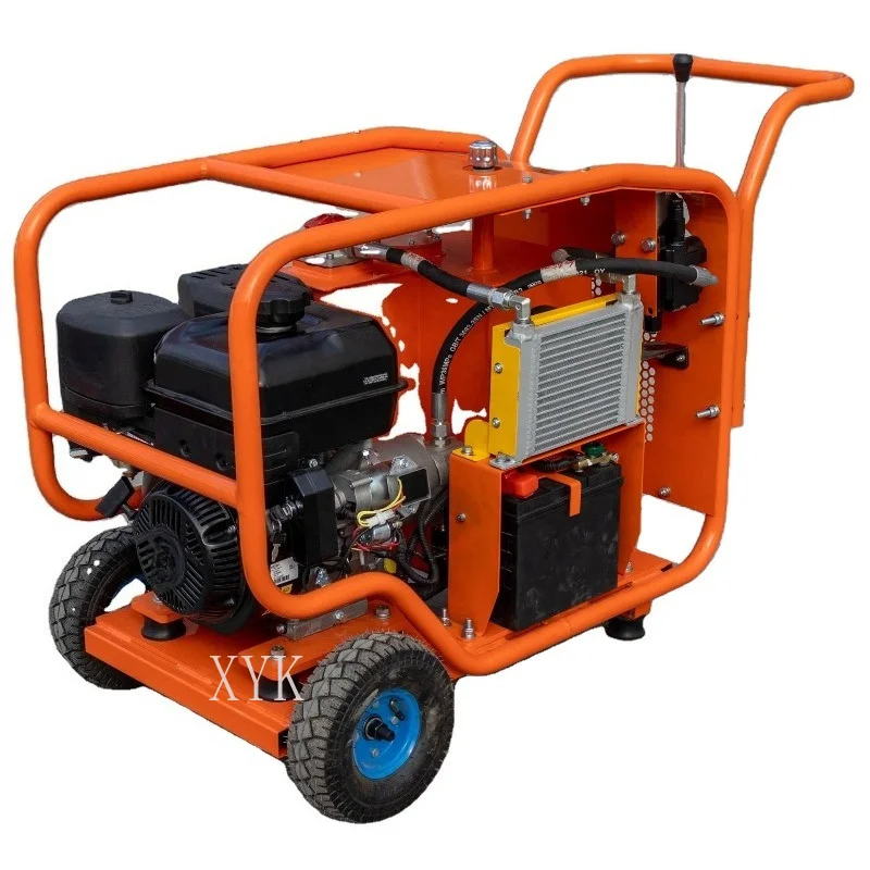 FOB Price New Mobile Hydraulic Power Pack Mini Multi Func Hand Push Deposit For Hydraulic Breaker Construction