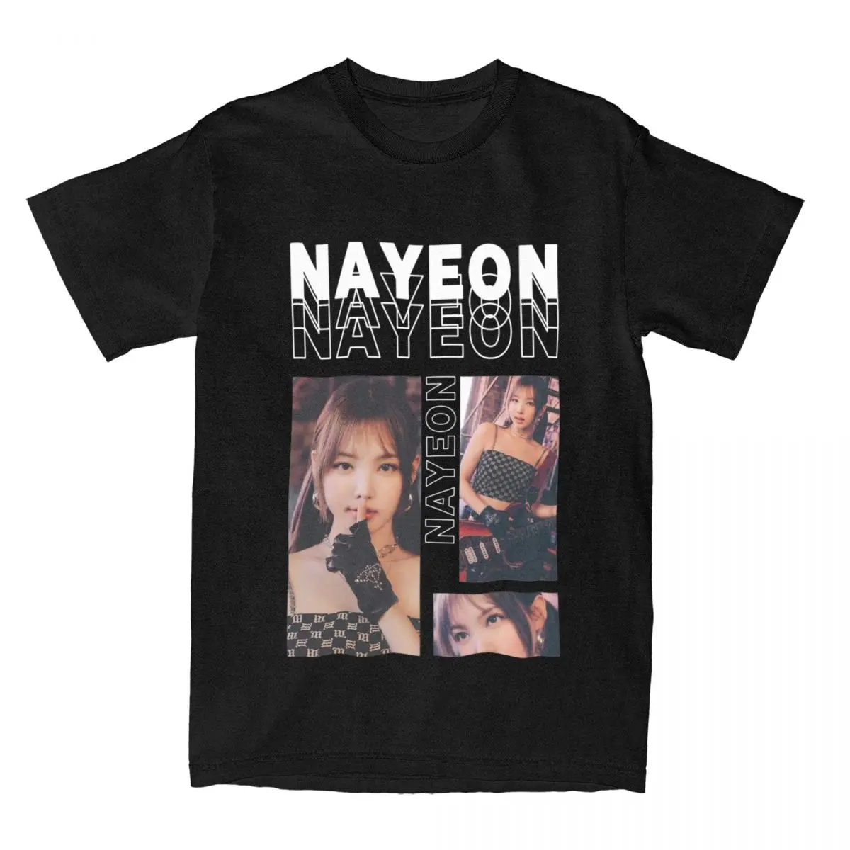 Im Nayeon Kpop Twice Once Men Women T Shirts Merch Amazing Tees T-Shirt Pure Cotton Plus Size Tops