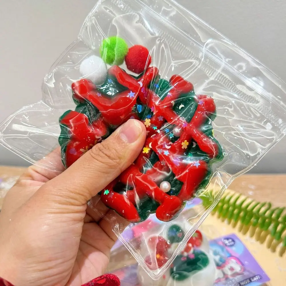 Neue Transparente Squeeze Katze Pfote Spielzeug Weihnachten Weiche Prise Vent Dekompression Spielzeug TPR Silikon Langsam Rebound Spielzeug Geschenke