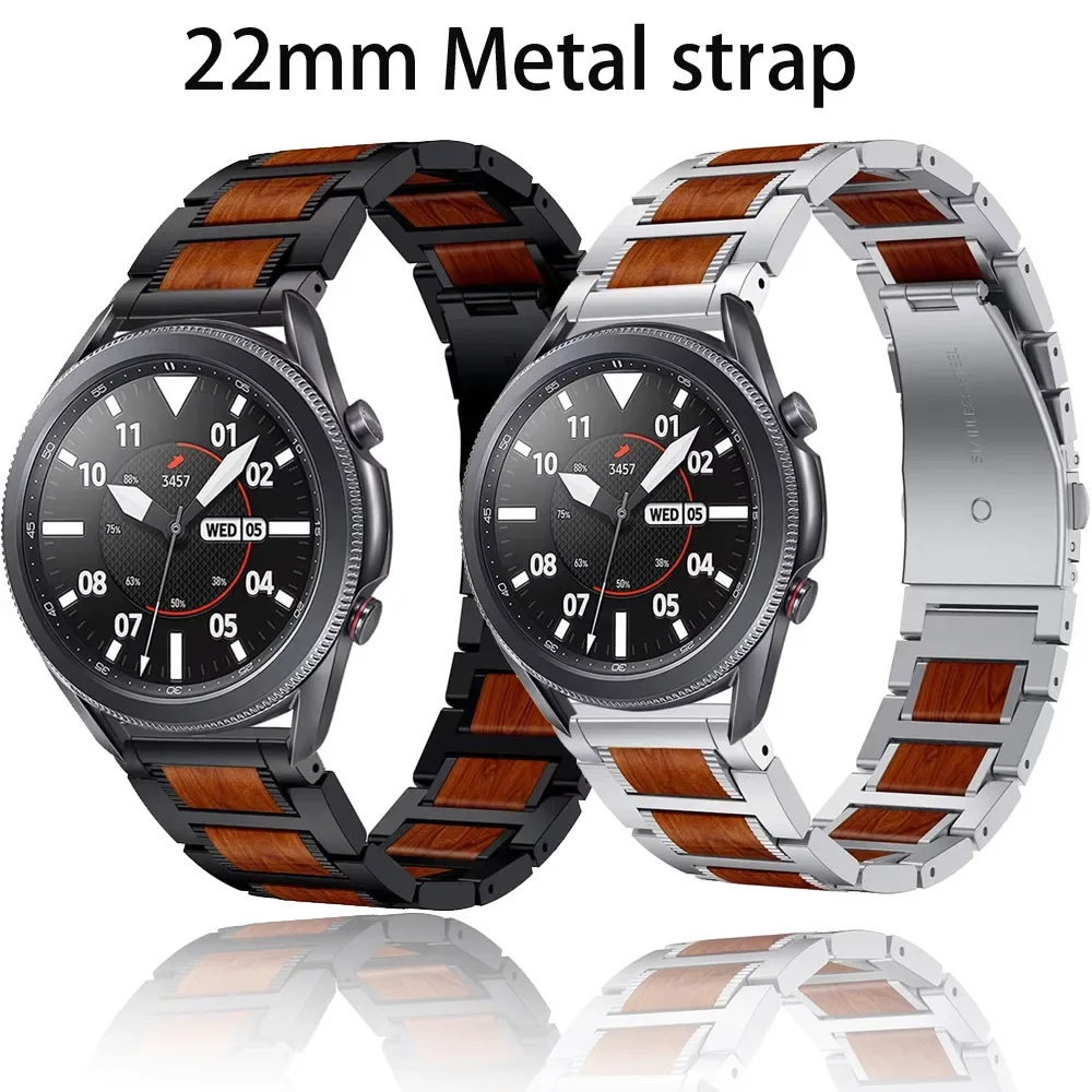 22Mm Metal Strap Fo… - image