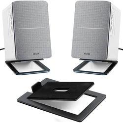 2 Pcs Speaker Stand Enhance Spatial Sound Effects and Shock Absorption, For Desktop Audio Support and Computer Speakers Bracket