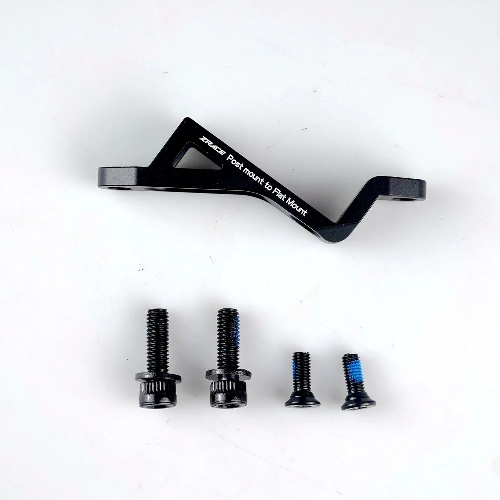 ZRACE Post Mount to Flat Mount Brake Adapter，+20mm 140-160, Post to Flat Mount Brake Adapter