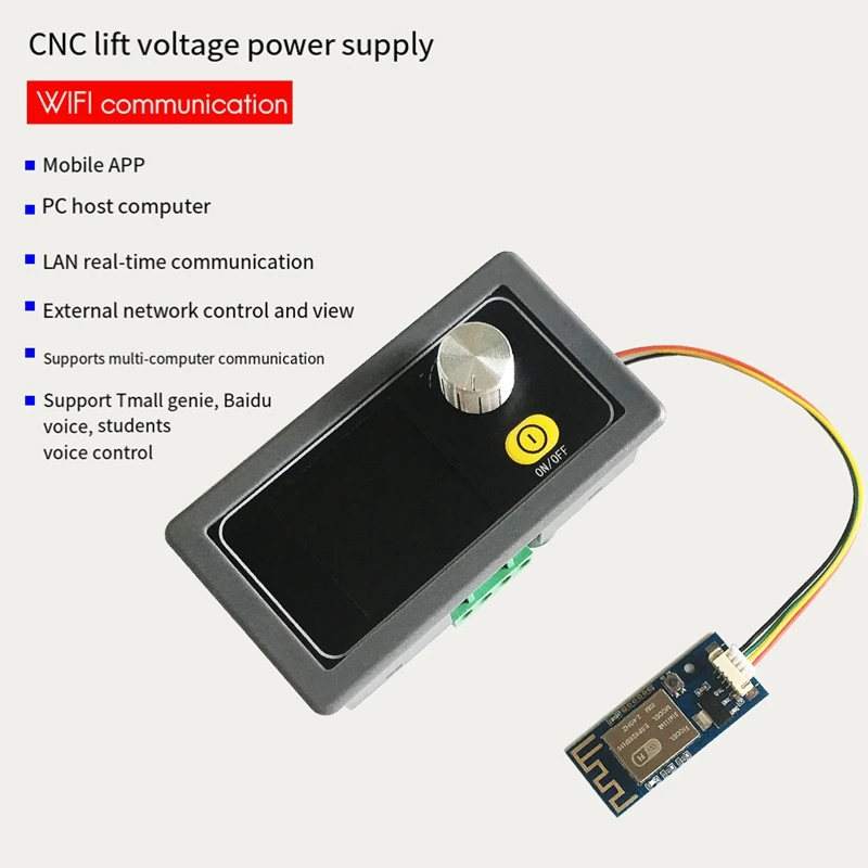 1Set 6-30V Verstelbare Voeding Ingang Constante Spanning Solar Oplaadmodule PCB + Metaal
