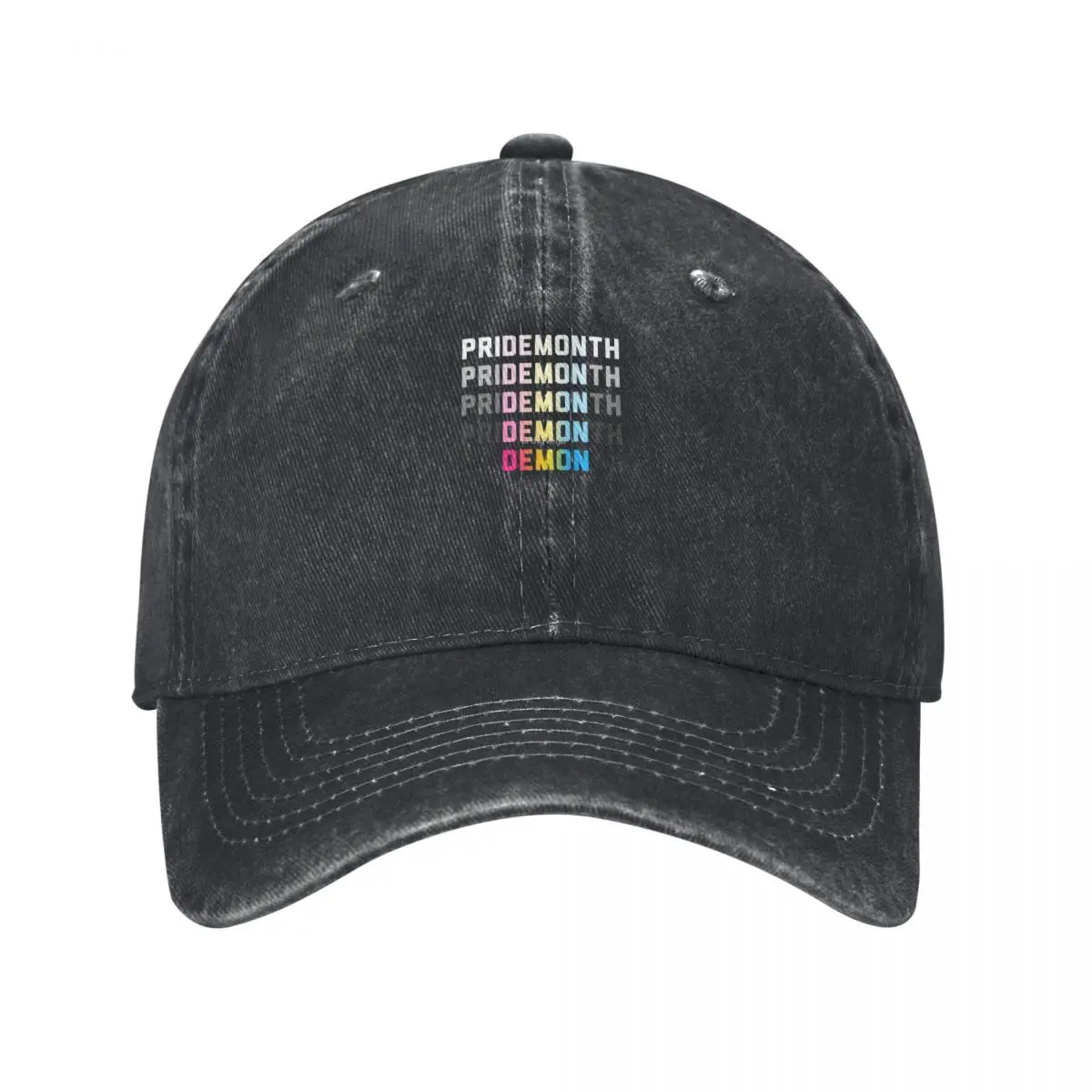 PriDEMONth Pan Fashion Baseball Cap Peaked Cap Men's Hat Women's Cap Caps For Men