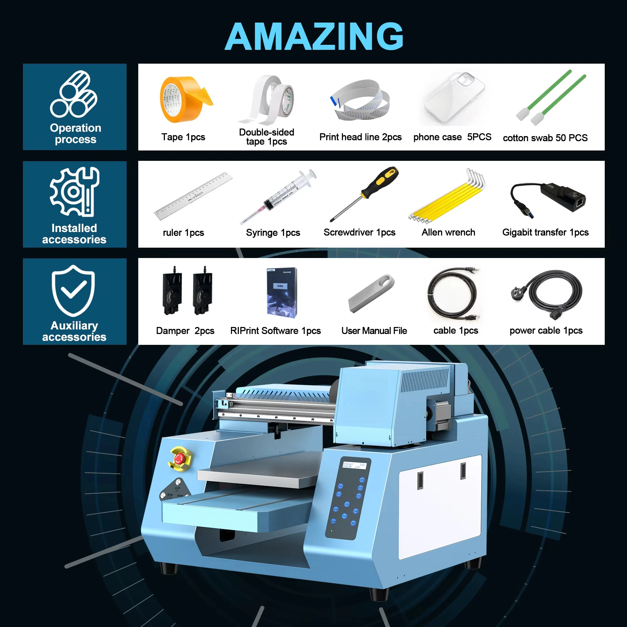 Новейший УФ-принтер формата А3 – обзор и цена Uv Flatbed Printer