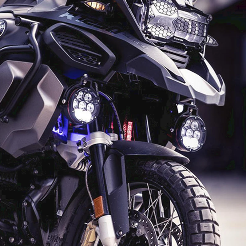 Fit For BMW R1250GS LC R 1250 GS Adventure 2019-2023 Motorcycle Auxiliary Light Mounting Brackets Driving Lamp Spotlight Holder - Image 6