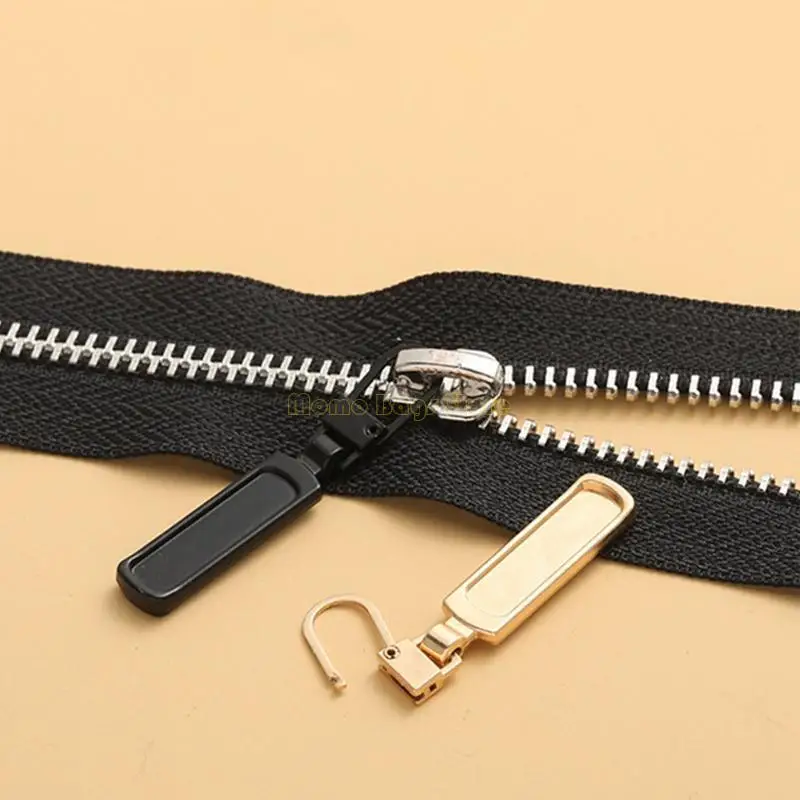 

X90D Metal Zipper Fixer Repair Replacement Pullers Detachable for Backpack Bags Coat
