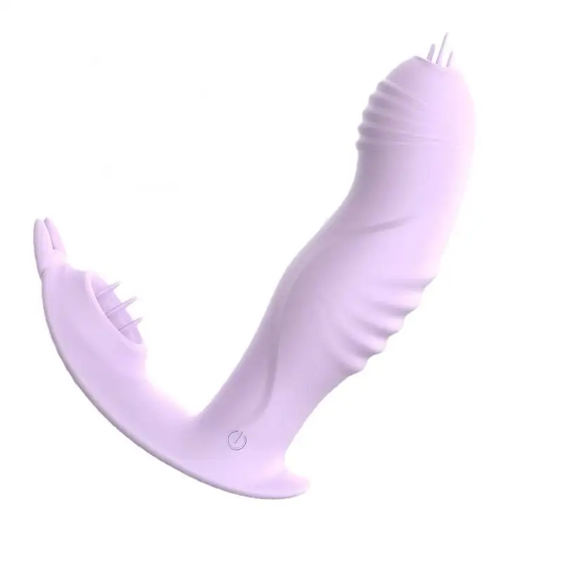 Wireless Remote Control Female Tongue Kiss Vibrator G-spot Stimulation Invisible Masturbator Adult Sex Toy for Women 18+