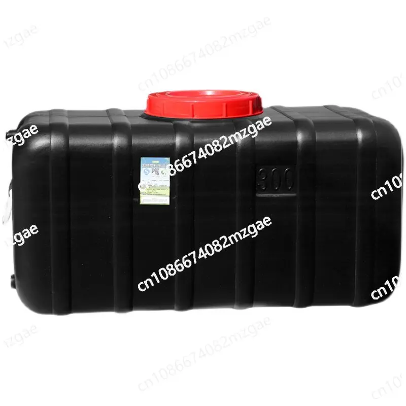 

Thickened black drying bucket, food grade household horizontal bath bucket, summer solar plastic hot water bucket