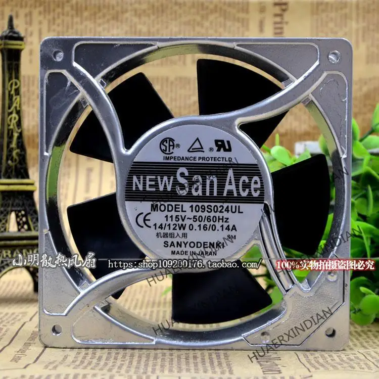 Mới 109S024UL 109S005UL 109S075UL 109S074UL 12CM115V Quạt Làm Mát Bộ Lắp Ráp