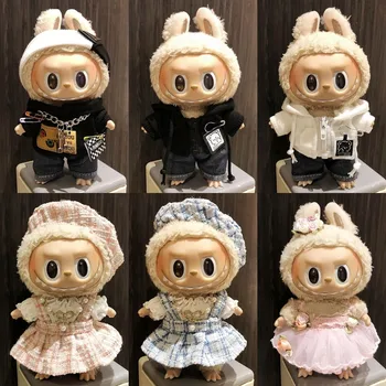 جمبسوت بهودي قطيفة صغيرة ، ملابس لابوبو رائعة ، دمى آيدول ، ملابس عصرية لكوريا كبوب إكسو ، أكسسوارات وزرة ، 17-