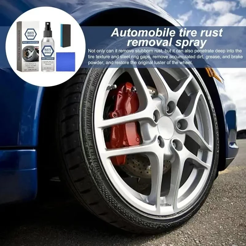 

Multi Purpose Rust Remover Spray Metal Surface Chrome Paintar Anti-Rust Safe Remover Car Detailing Rust Removal for Metal