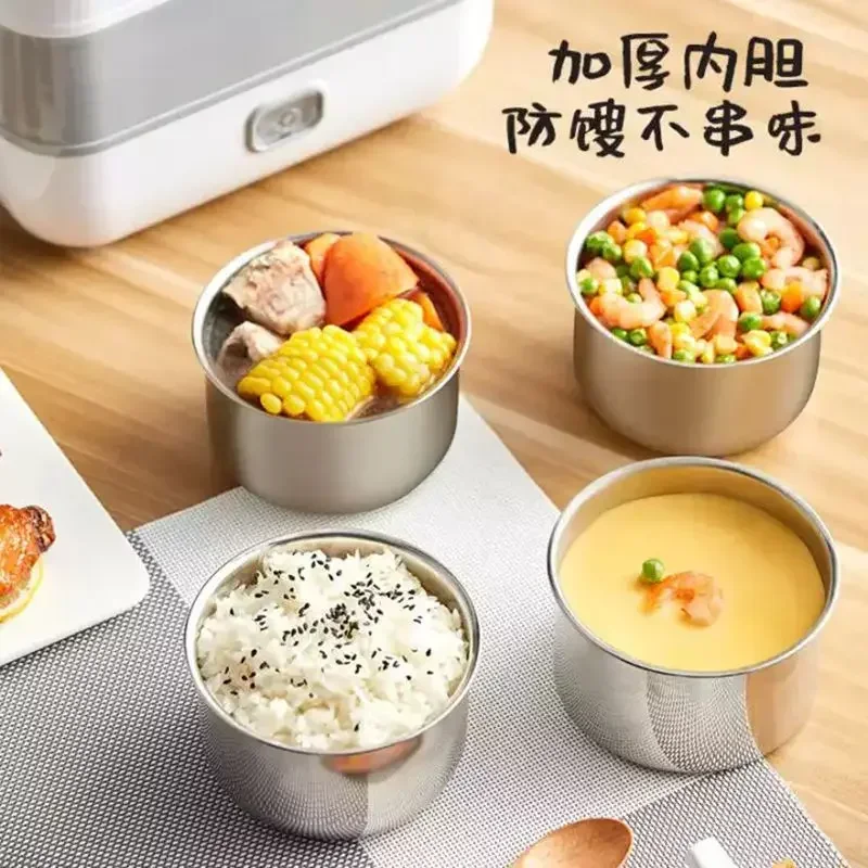 

Hot salesElectric lunch box heating insulation lunch box hot rice office workers can plug in portable electric cooker cooking no