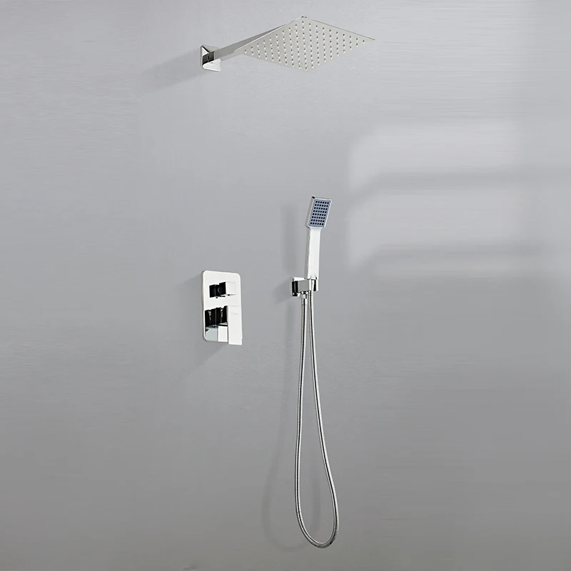 wall-mounted bathroom shower faucet