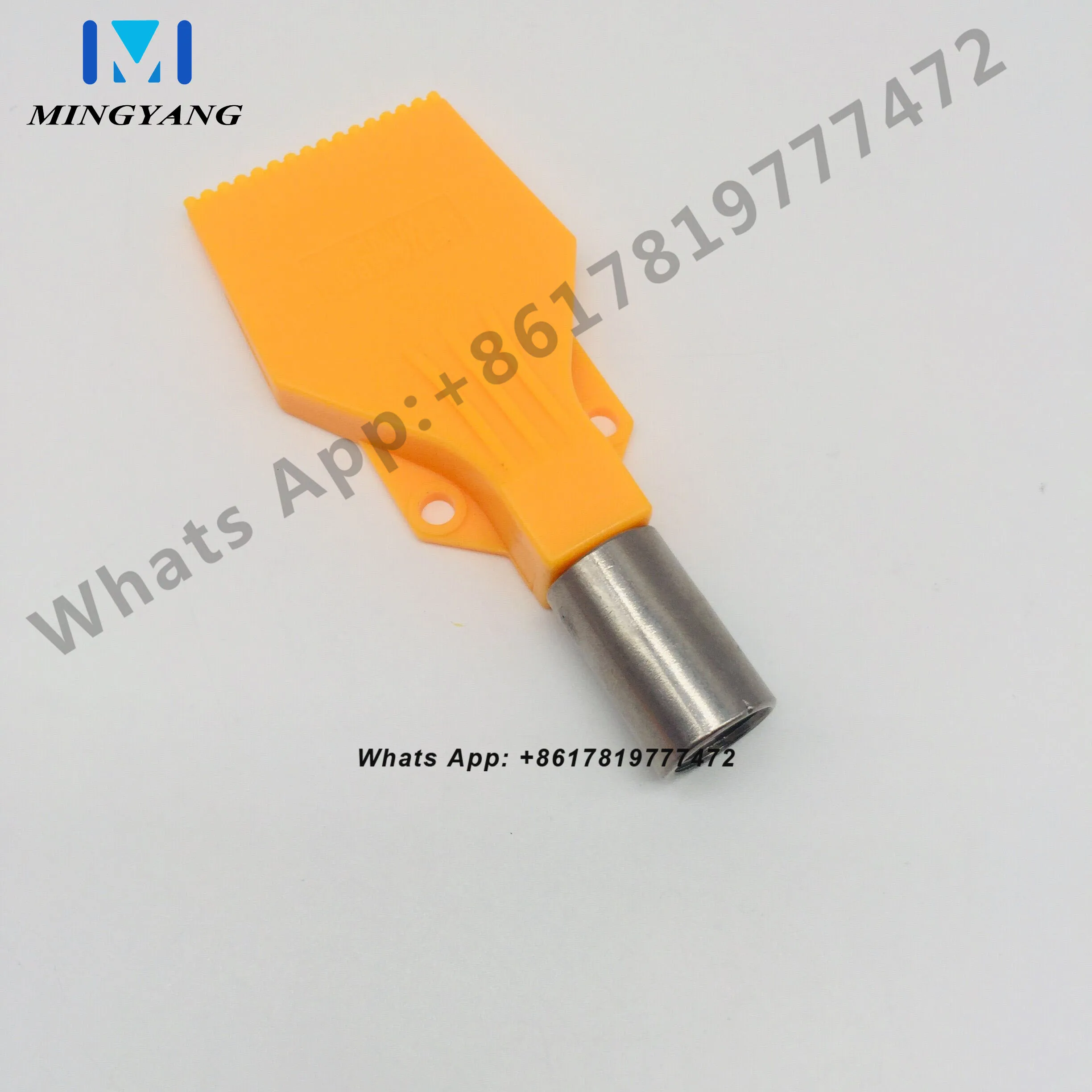 

Plastic 727-15 Wind Jet Air Nozzle Two Screw Hole 1/4" BSPT 16 Holes Compressed Blowing Flat Fan Spray Nozzle With SS Connector