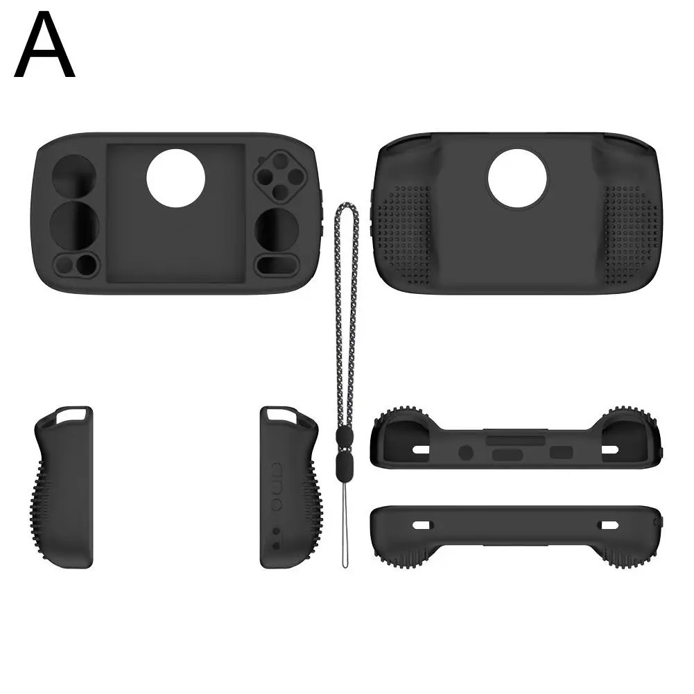 Для ANBERNIC RG Cube квадратный экран Android портативный корпус игровая мягкая консоль защитный силиконовый чехол аксессуары A4Q3