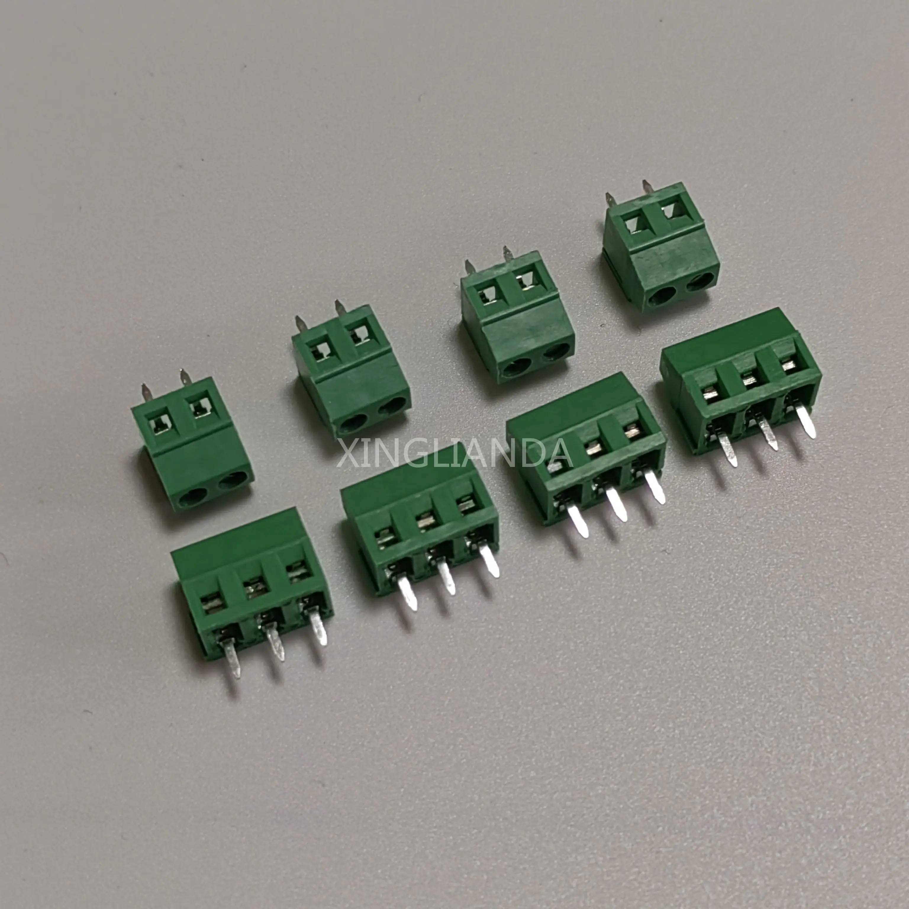 20PCS KF128 3.81mm PCB Screw Termina Block KF128-3.81 2P 3P Splice Terminals Connector Can be stitched