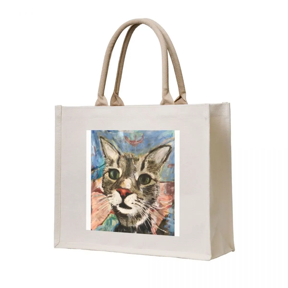 

Curious Winston _Cat Tote Bag Handbags bag luxury women shopper bag woman tote university