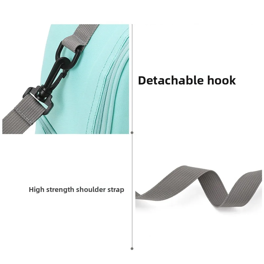 

Nylon Insulation Mommy Backpack Milk Preservation Double Layer Baby Diaper Bag Multifunctional Large Capacity Mommy Shoulder Bag