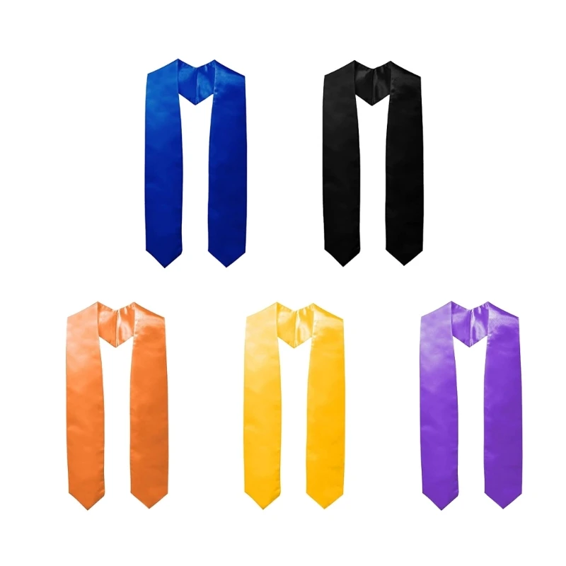 Class of 2024 Congrats Grad Sash Stole Graduation Decors Colorful Long Sash DXAA