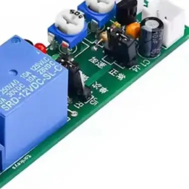 Programmable Timer Adjustable Relay Dynamic Current 45mA 12V DC 5V 12V 24V Supports AC And DC Quiet Current 10mA