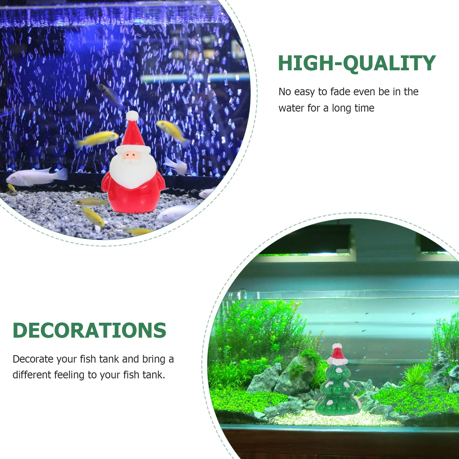 

5Pcs Christmas Desktop Decoration Resin Ornaments Xmas Home Decor Micro Landscape Christmas Ornament Party Ornament