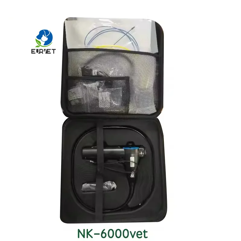 Universal‑Handle Veterinary Endoscope 75cm 5.8mm 2.0mm Working Channel Compatible With Phone iPad For Animal Clinic Diagnosis