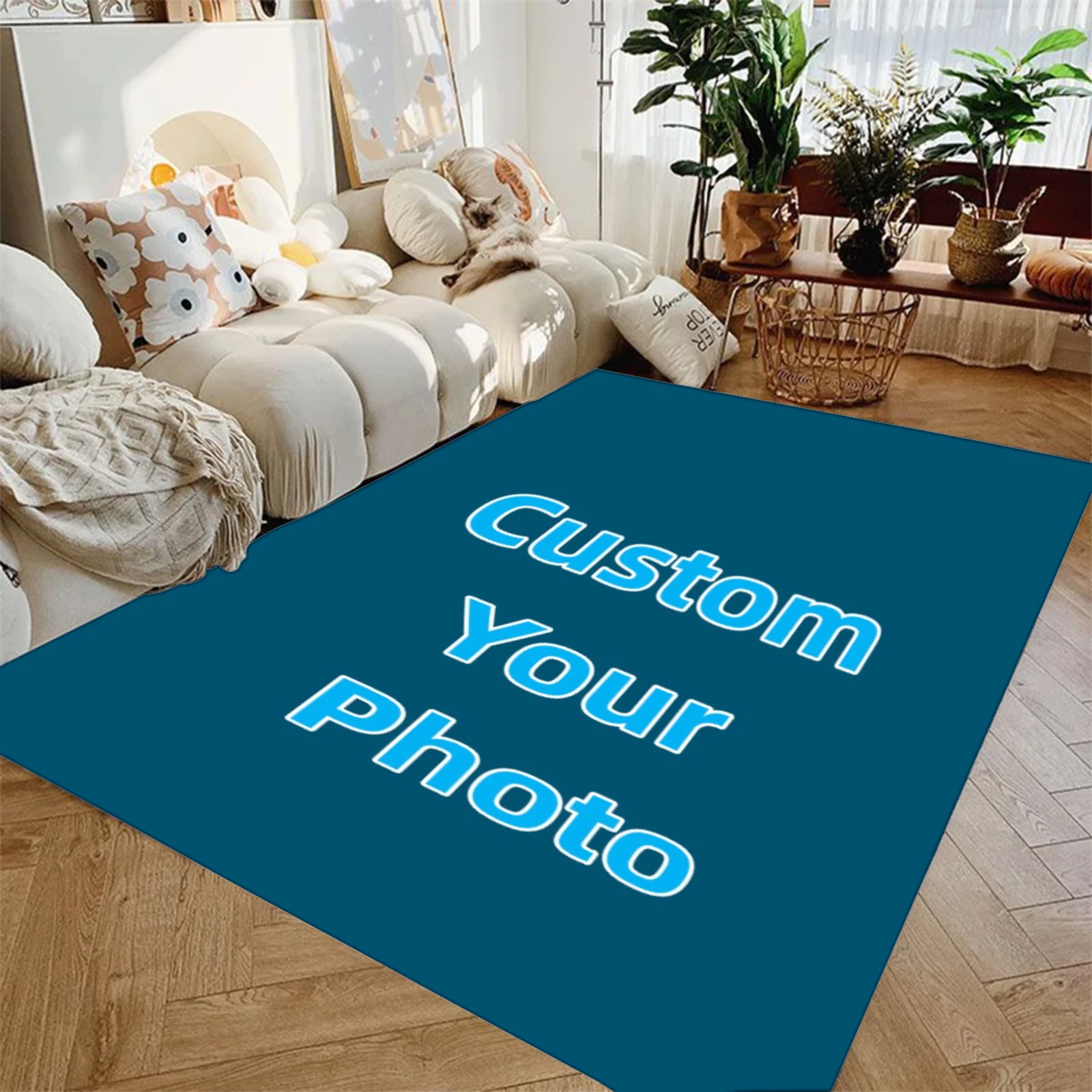 Custom Photo Carpet Personalized Rug Soft Custom Rug For Home Decor Sofa Carpet Birthday Gifts Birthday Gift Christmas Decor