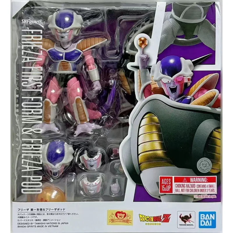 

Оригинальные фигурки BANDAI S.H. Фигуртс Фриза первая форма Фриза Подставка под Драконий жемчуг Z искусство аниме Коллекционные фигурки модели игрушки